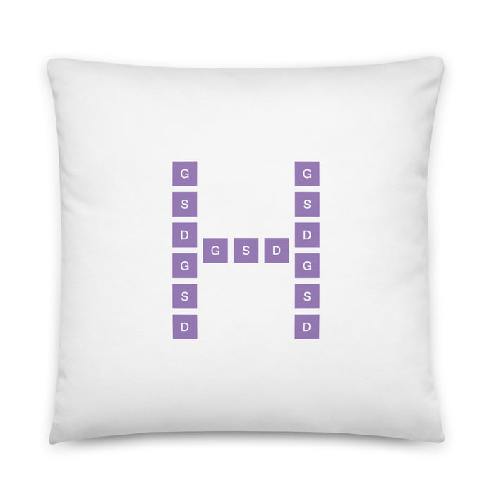 Harvard GSD Throw Pillow