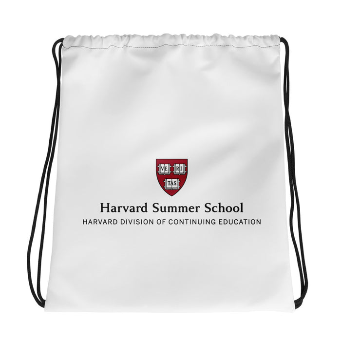 Harvard Summer School Drawstring Bag