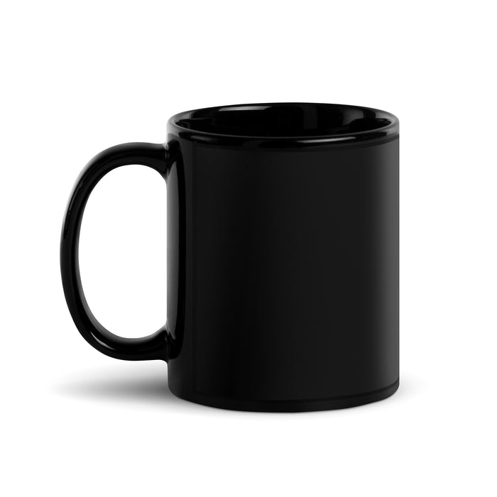 Harvard Lacrosse Black Glossy Mug