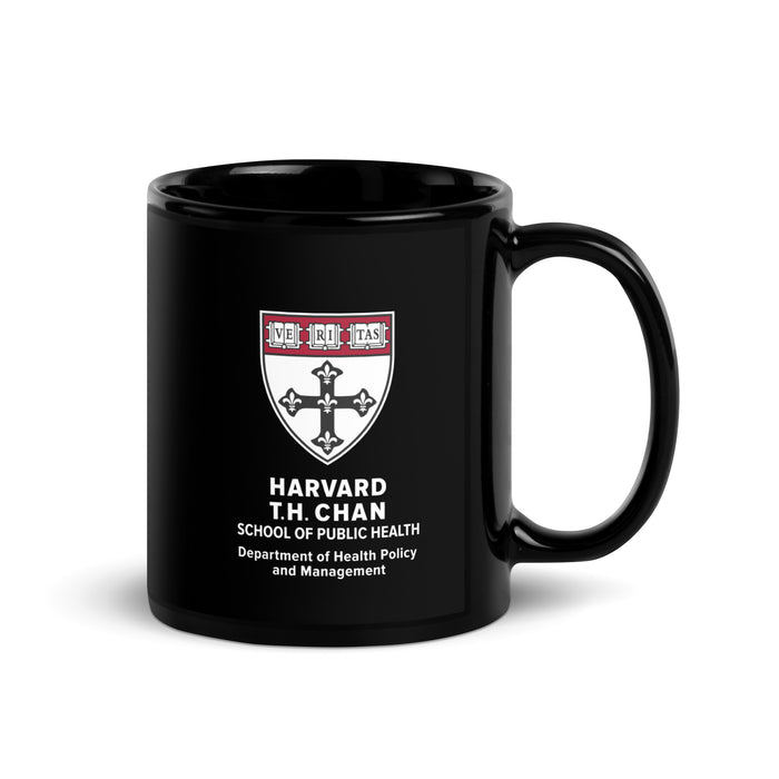 Harvard T.H. Chan HPM Black Glossy Mug