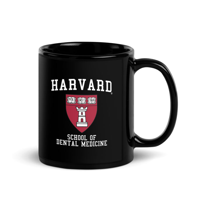 Harvard Dental Black Mug