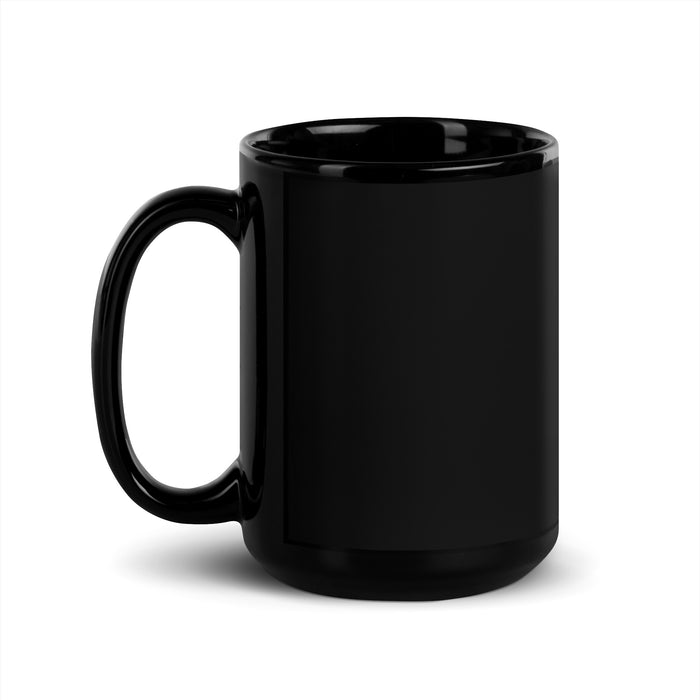 T.H. Chan Black Glossy Mug