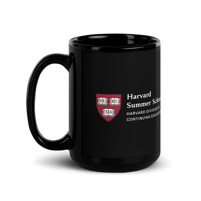 Harvard Summer School Black Glossy Mug