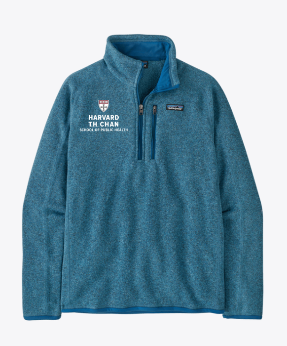 T.H. Chan Men's Patagonia Better Sweater 1/4 Zip — Alma Mater