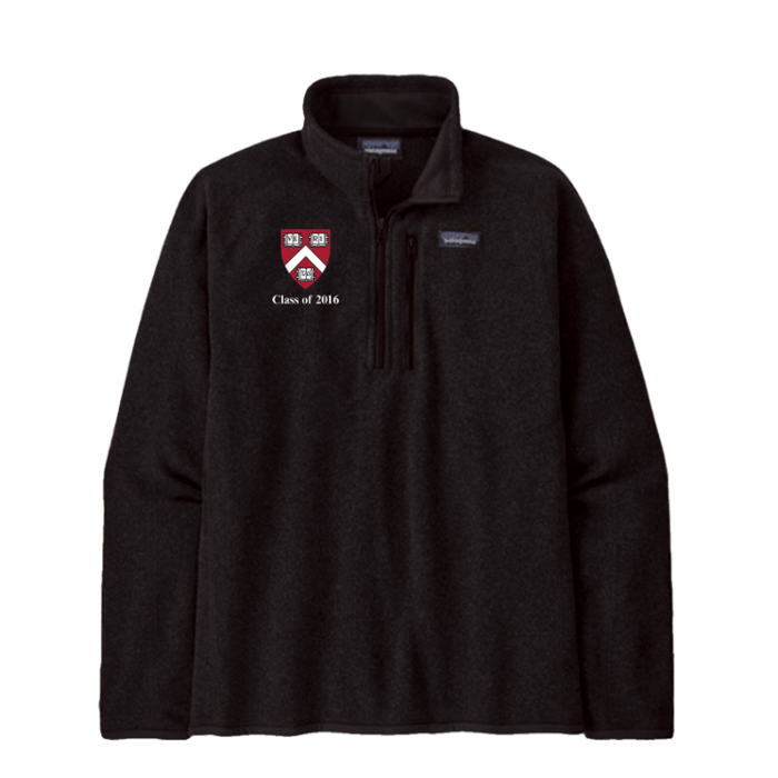 Class of 2016 Men's Patagonia Better Sweater 1/4 Zip
