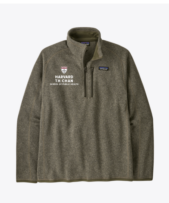 T.H. Chan Men's Patagonia Better Sweater 1/4 Zip — Alma Mater