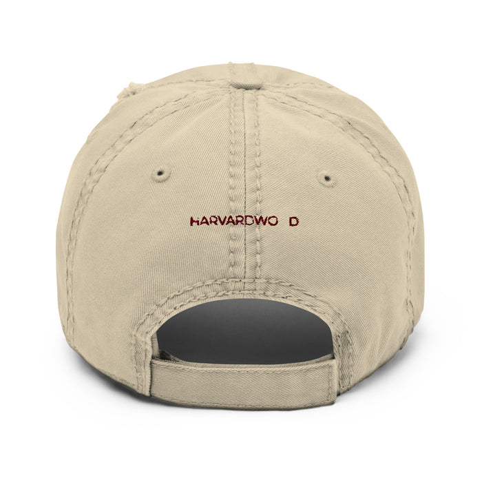 Harvardwood Distressed Dad Hat