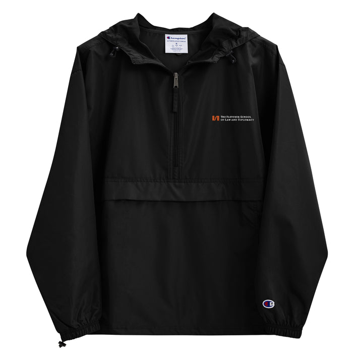 The Fletcher School Embroidered Champion Packable Jacket