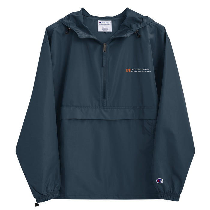The Fletcher School Embroidered Champion Packable Jacket