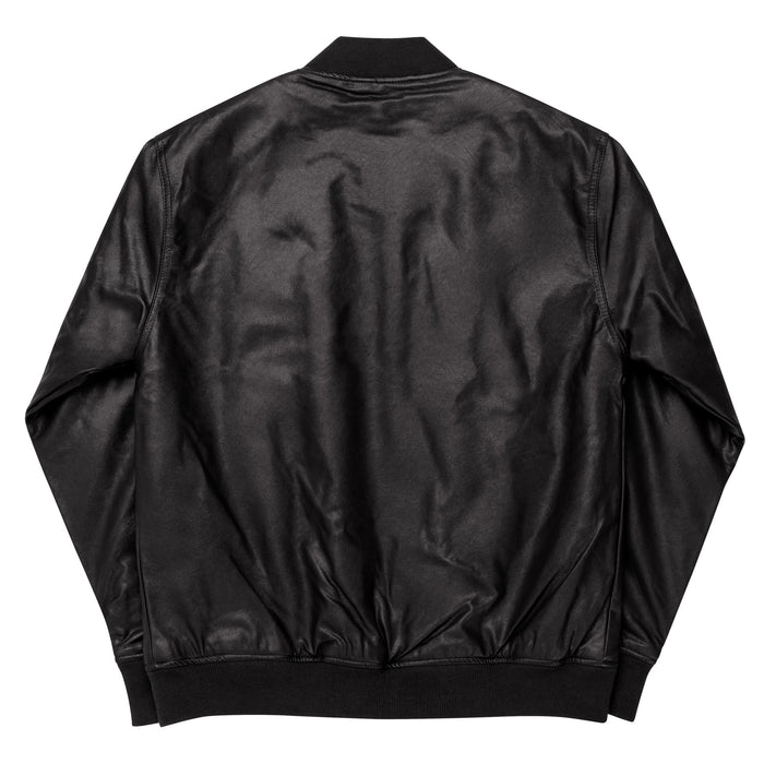 Harvard OL - Leather Bomber Jacket