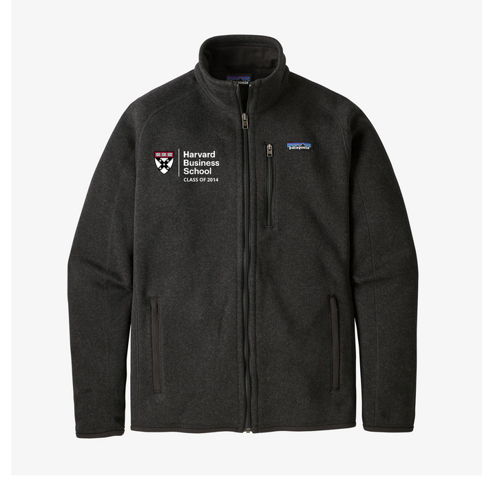 [CLEARANCE] HBS Class of 2014 Men's Patagonia Better Sweater Full Zip