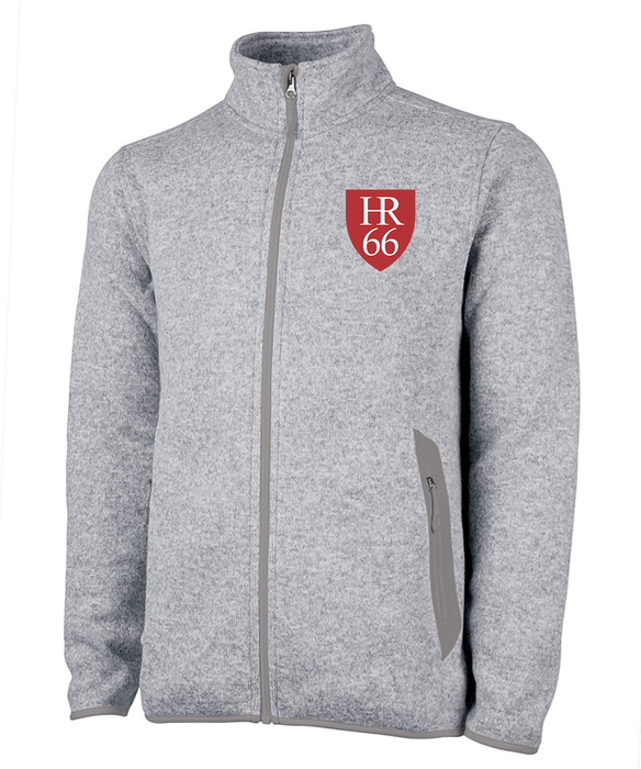 Harvard-Radcliffe Class of 1966 60th Reunion Mens CRA Heathered Fleece Jacket