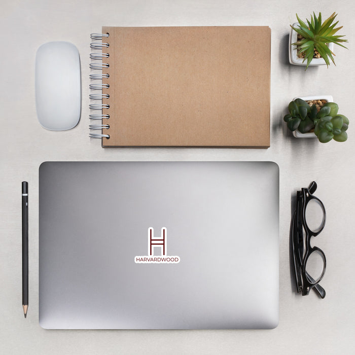 Harvardwood Laptop Sticker