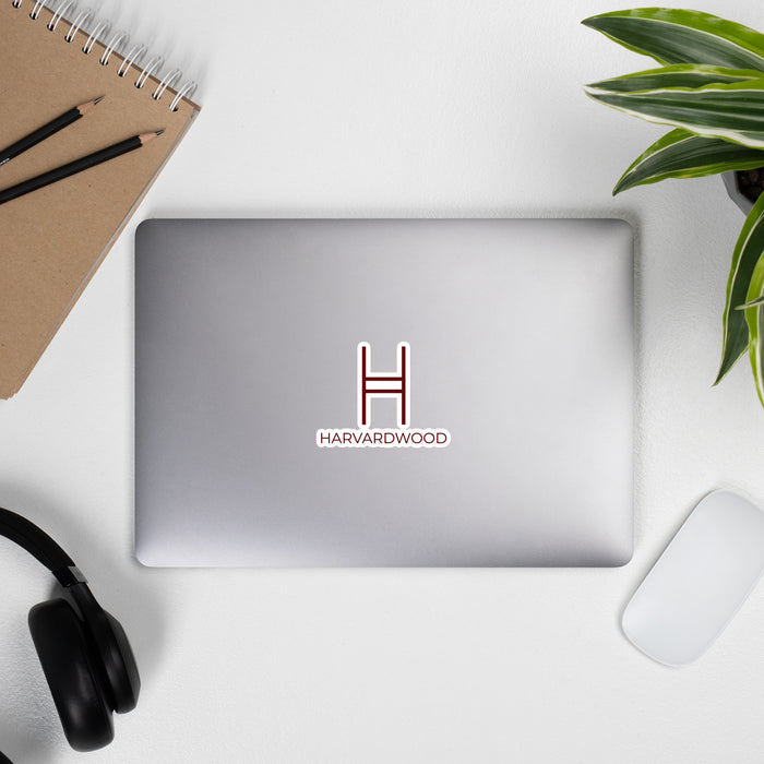 Harvardwood Laptop Sticker