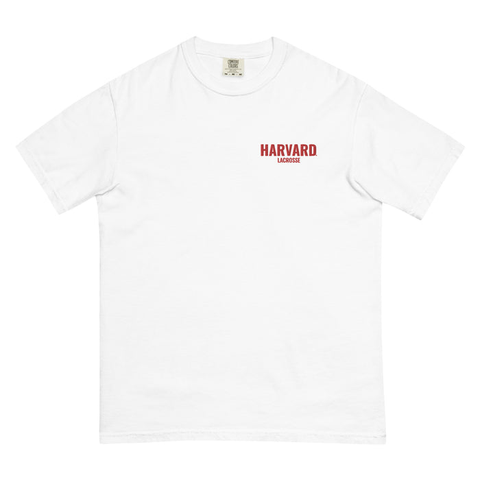 Harvard Lacrosse Embroidered T-Shirt