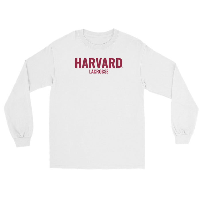 Harvard Lacrosse Long Sleeve Shirt