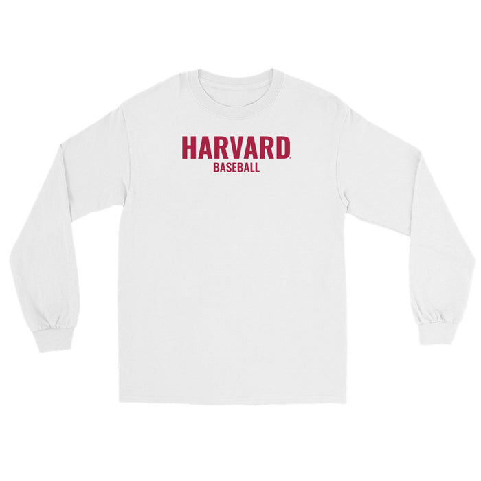Harvard Baseball Long Sleeve Shirt