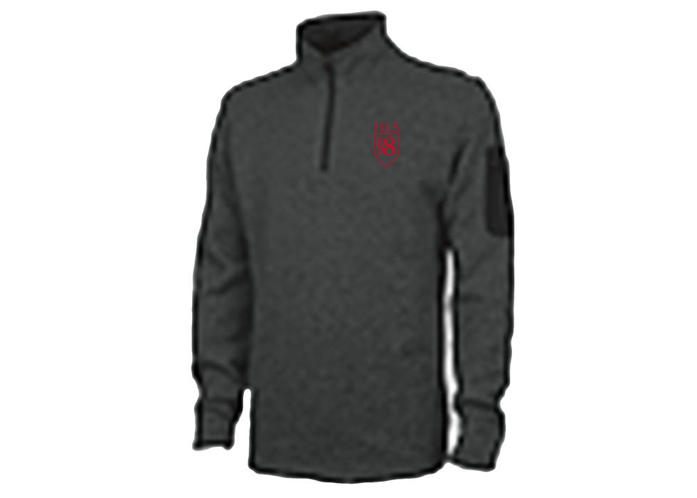 HLS Section 8 CRA Men's Heathered Fleece Pullover