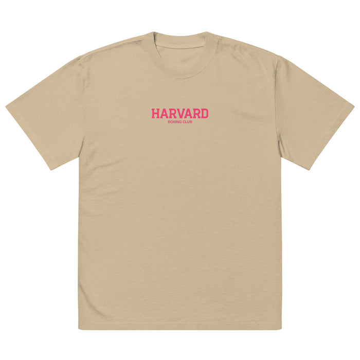 Harvard Boxing Club Oversized Faded T-shirt