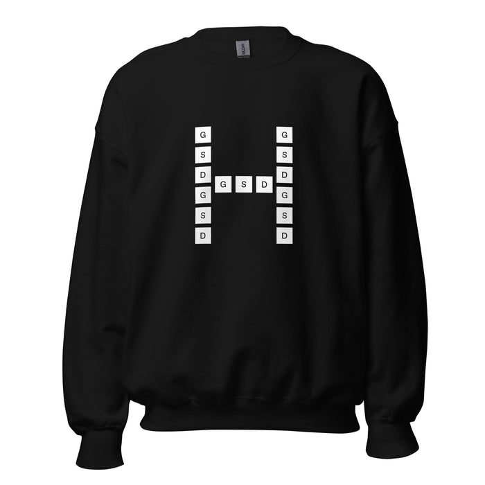 Harvard GSD Black and White Printed Unisex Sweatshirt