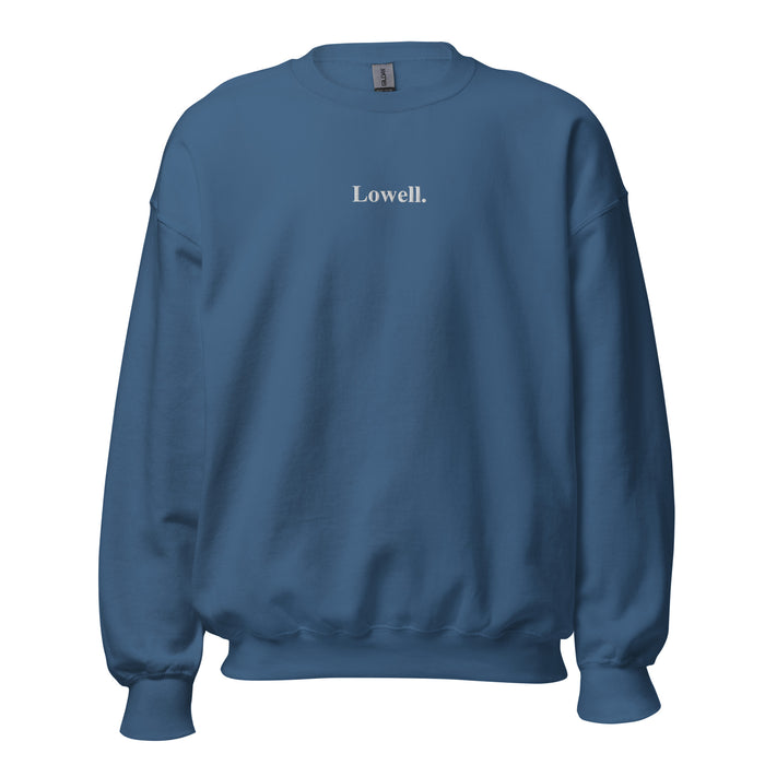 Lowell House - Embroidered Crewneck