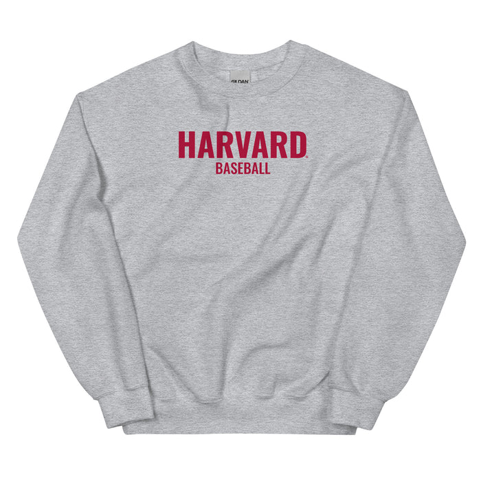 Harvard Baseball Unisex Sweatshirt