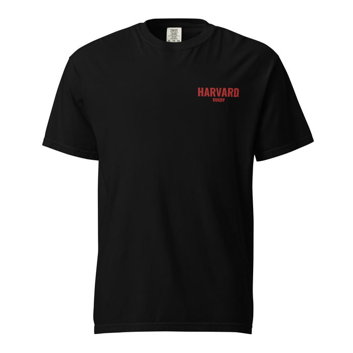 Harvard Rugby Unisex Garment-dyed Heavyweight T-Shirt