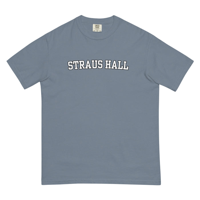 Straus Unisex Garment-dyed Heavyweight Tee