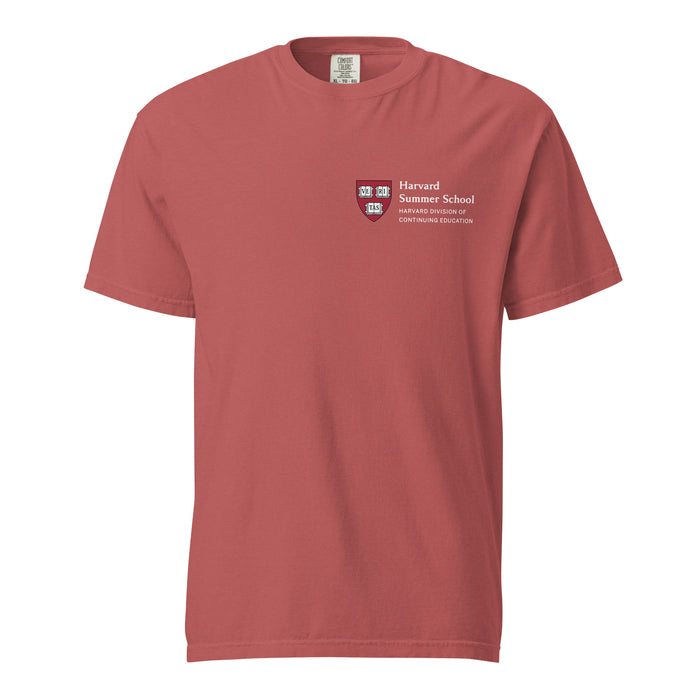 Harvard Summer School Unisex Garment-dyed Heavyweight T-shirt