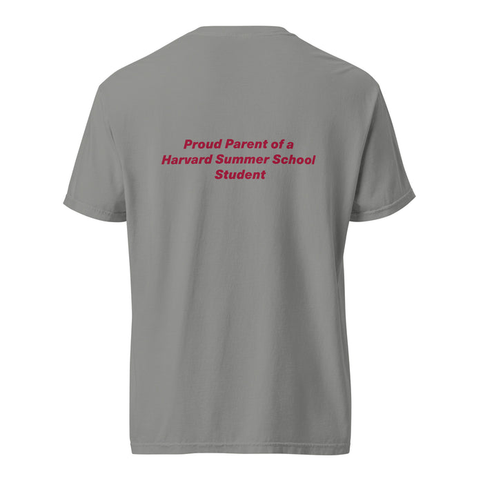 Harvard Summer School Proud Parent Unisex Garment-dyed Heavyweight T-shirt