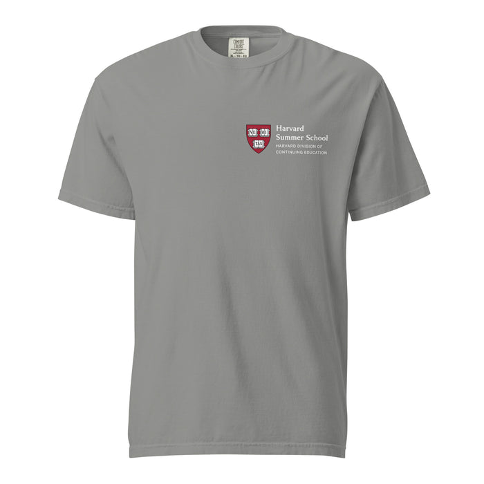 Harvard Summer School Unisex Garment-dyed Heavyweight T-shirt