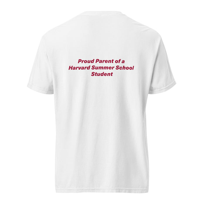 Harvard Summer School Proud Parent Unisex Garment-dyed Heavyweight T-shirt
