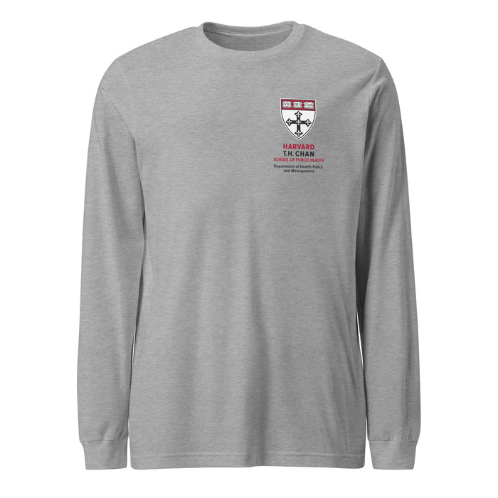 Harvard T.H. Chan HPM Unisex Long Sleeve Tee