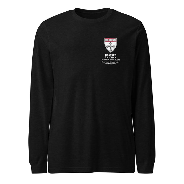 Harvard T.H. Chan HPM Unisex Long Sleeve Tee