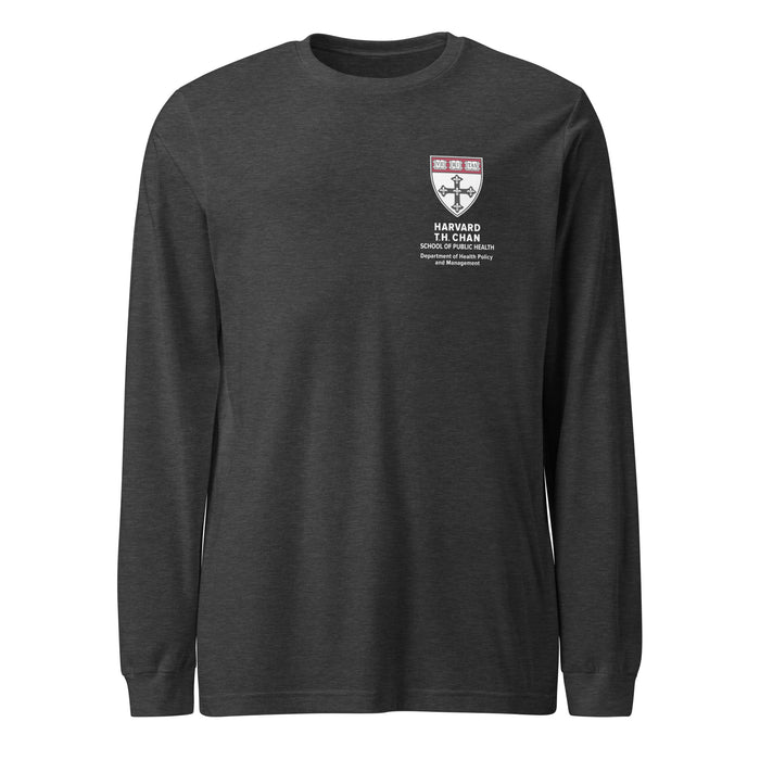 Harvard T.H. Chan HPM Unisex Long Sleeve Tee