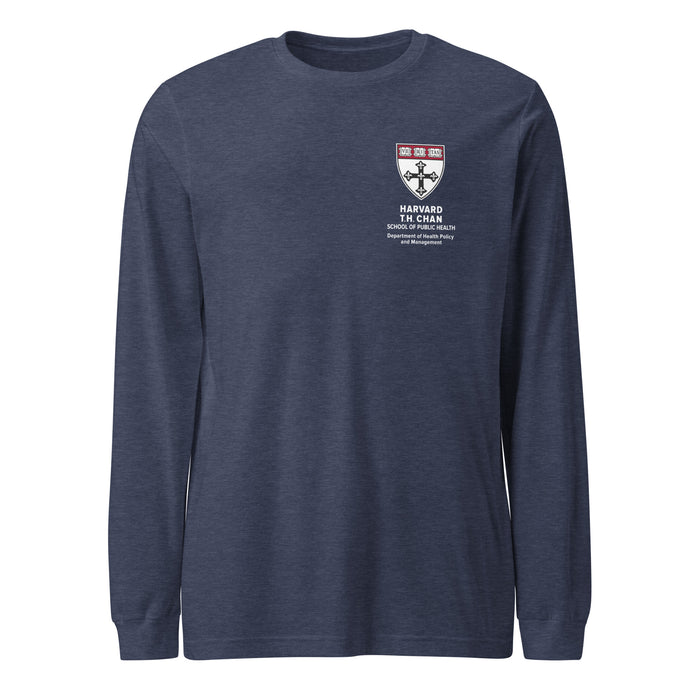 Harvard T.H. Chan HPM Unisex Long Sleeve Tee