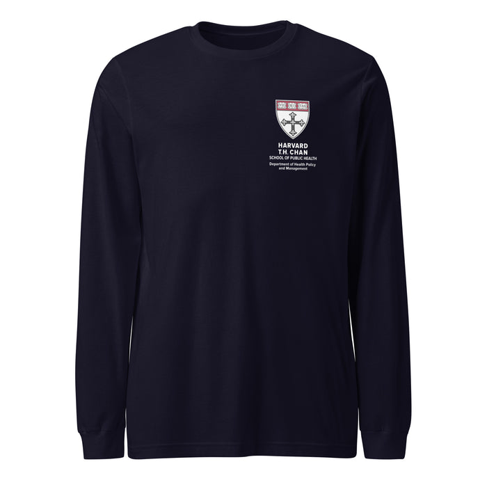 Harvard T.H. Chan HPM Unisex Long Sleeve Tee