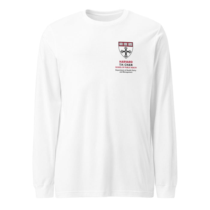 Harvard T.H. Chan HPM Unisex Long Sleeve Tee