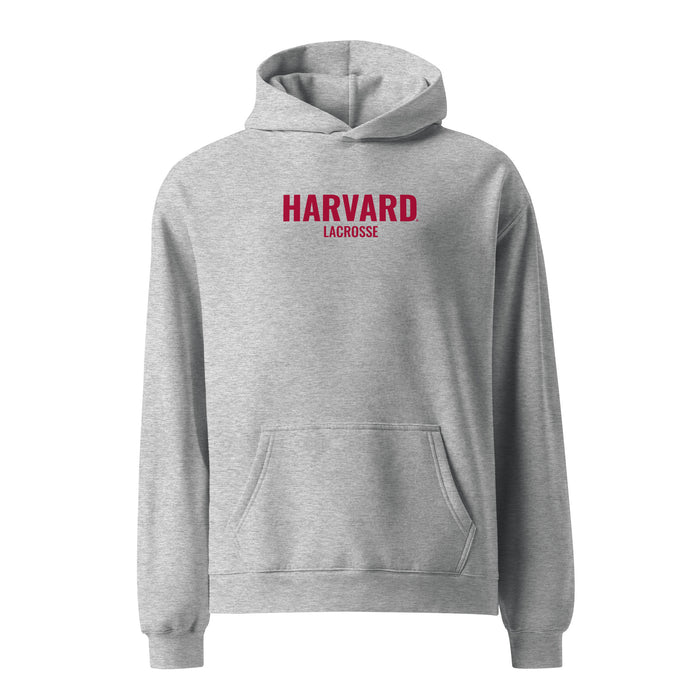 Harvard Lacrosse Unisex Oversized Hoodie