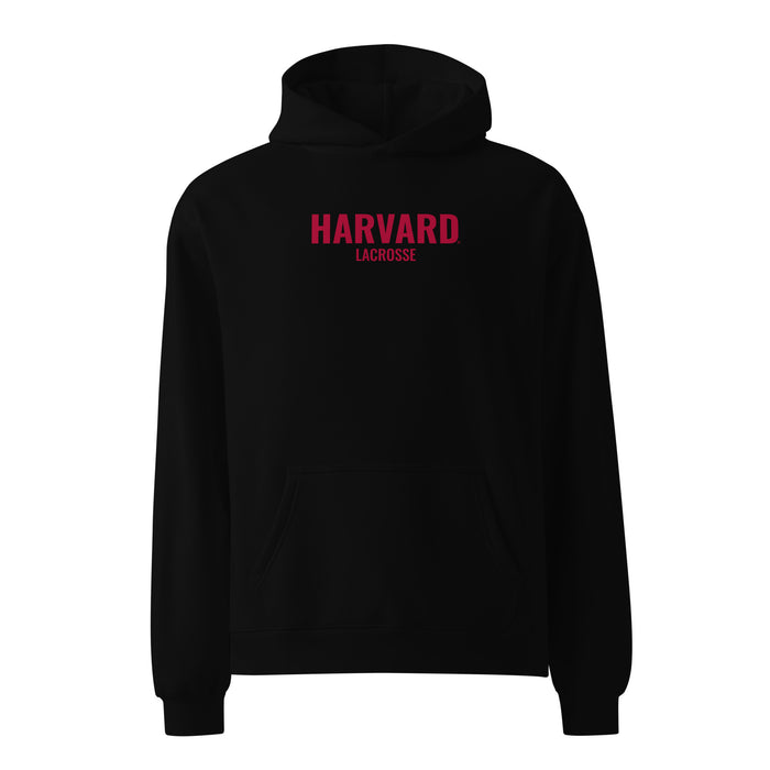 Harvard Lacrosse Unisex Oversized Hoodie