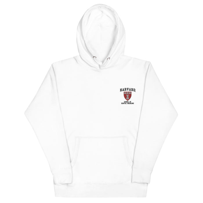 Harvard Dental Unisex Embroidered Hoodie