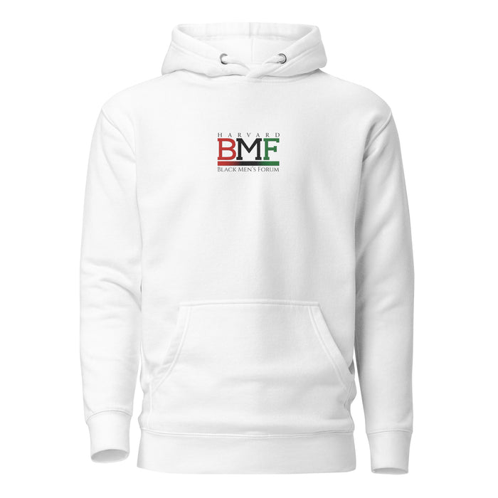 Black Men's Forum White Hoodie