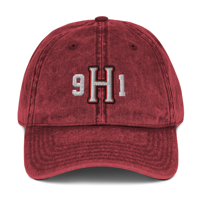 H '91 Distressed Hat