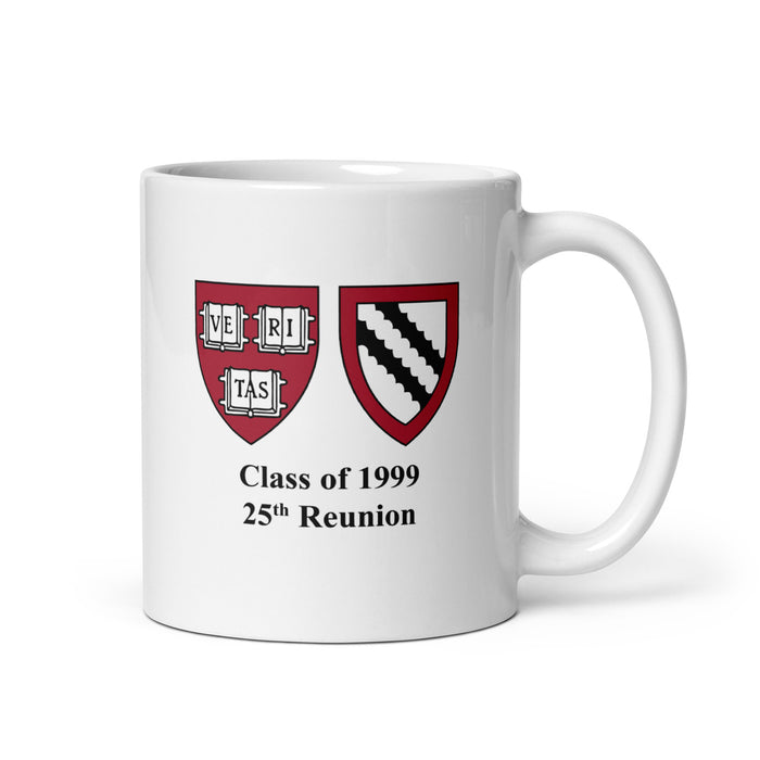 Class of 1999 25th Reunion White Glossy Mug