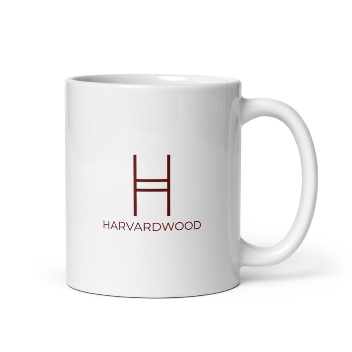 Harvardwood White Glossy Mug