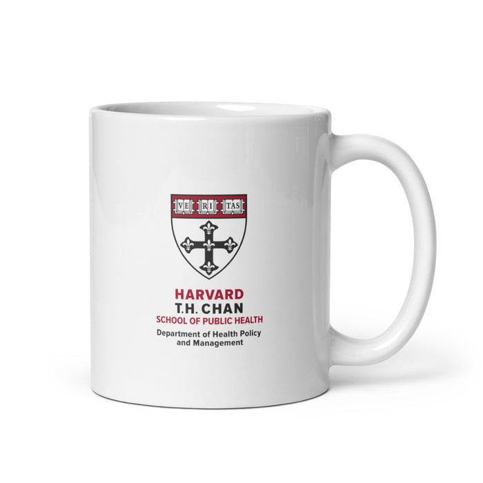 Harvard T.H. Chan HPM White Glossy Mug