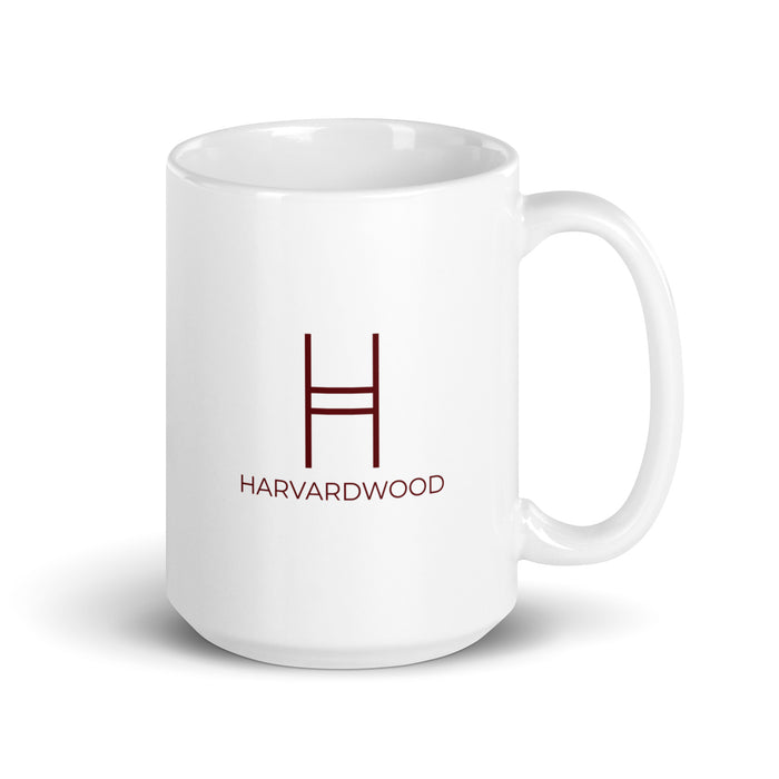 Harvardwood White Glossy Mug