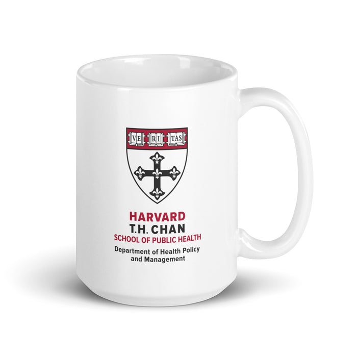 Harvard T.H. Chan HPM White Glossy Mug