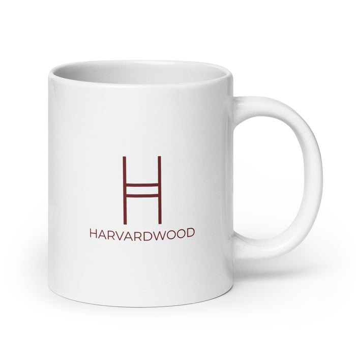 Harvardwood White Glossy Mug