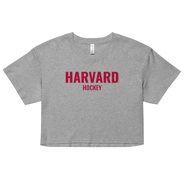 Harvard Hockey Crop Top